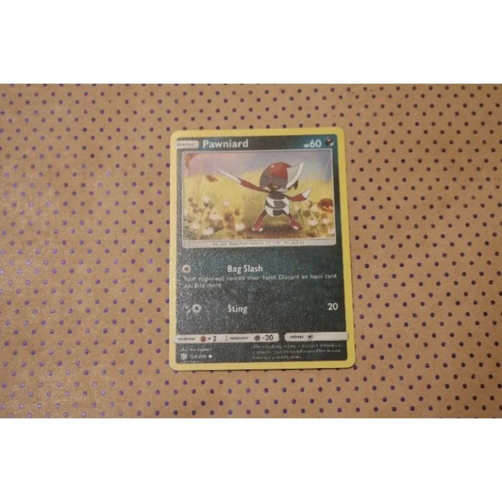 Pawniard 134/236 Pokemon Card (2019)